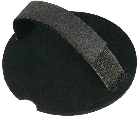 Handschleifteller mit verstellbarer Handschlaufe für Klett-Schleifscheiben Ø 125mm - Schleifteller Stützteller zum Handschliff - DFS
