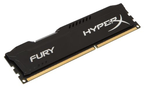 HyperX HX316C10FB/4 Fury 4 GB, 1600 MHz, DDR3, CL10, DIMM, Nero