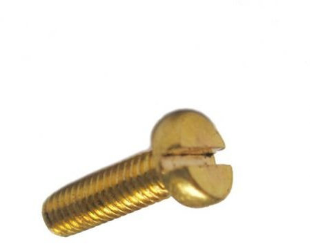 100 Schlitz Zylinderschrauben ISO 1207 Messing M8x60