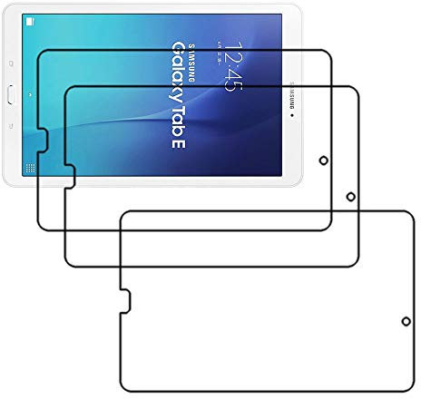 ebestStar - Pack x3 Film Protection Compatible avec Samsung Galaxy Tab E 9.6 T560, T561 Protecteur d'écran Plastique Souple Anti-Rayures [Appareil: 241.9 x 149.5 x 8.5mm, 9.6'']