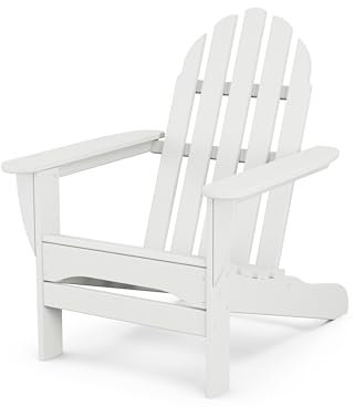 POLYWOOD® Classic Adirondack Adirondack Chair, White