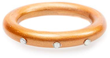 Halter für Lichtschale - Ring gold mit Glitzerstein für Lichtschalen - Unikat handmade - Geburtstagsgeschenk - Einzigartiges Geschenk - Weihnachtsgeschenk