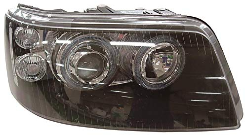 Set Design Scheinwerfer T5 Multivan Bj. 03-09/09 klar/schwarz Angel Eyes