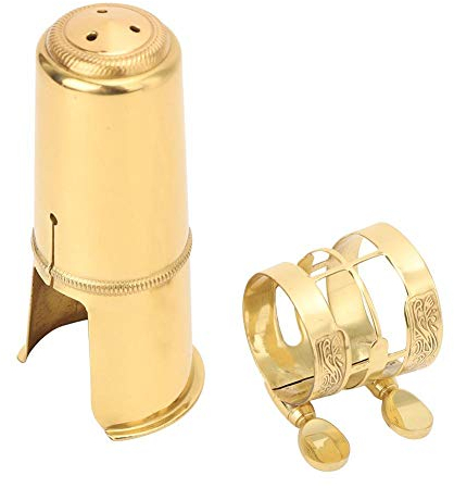 Tenor Saxophon Mundstück Kit mit Mundstück Kappe für Saxophon Zubehör Musikinstrumentenzubehör Zubehör Für Musikinstrumente