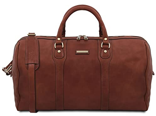 Tuscany Leather Oslo - Weekend Reisetasche aus Leder - TL141913 (BRAUN)