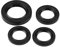 EVGATSAUTO Sostituzione 4 pezzi Guarnizione paraolio motore, paraolio albero motore motore adatto per la maggior parte GY6 152QMI 157QMJ, ciclomotori ATV scooter, go