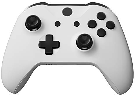 eXtremeRate Botones Completos para Xbox One X/S Botón de LB RB LT RT Bumpers Triggers Gatillos D-Pad ABXY Start Back Sync Botones con Herramientas para Xbox One X One S(Modelo 1708)-Oscuro