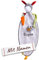 Haba Schmusetuch Esel Lu mit Namen bestickt, Baby & Kinder Schnuffeltuch personalisiert, Kuscheltuch, 305828