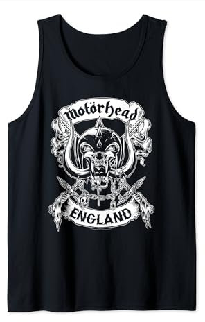 Motörhead - England Crossed Swords Tank Top