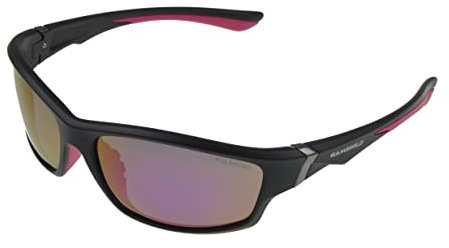 Gamswild WS6036 Sonnenbrille Sportbrille polarisiert Skibrille Fahrradbrille Damen Herren Unisex | grau | weiß | pink | blau | lila | grün