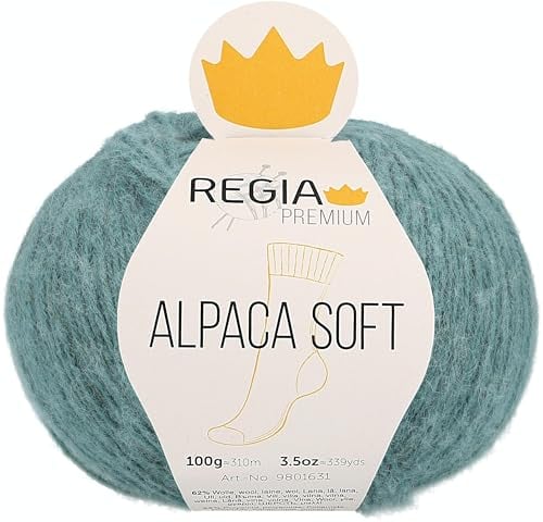 Schachenmayr Regia Premium Alpaca Soft, 100G salbei Handstrickgarne