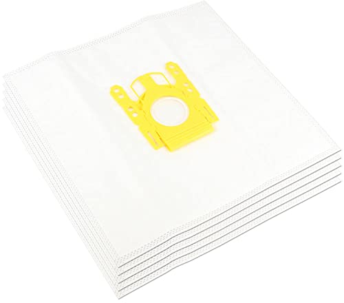5 Microfiber Vacuum Cleaner Dust Bags Suitable for Kärcher VC 6 - VC6 Premium Vacuum Cleaner | Compatible with 6.904-329.0 - 69043290 | 5 Pieces | Fleece Filter Bags