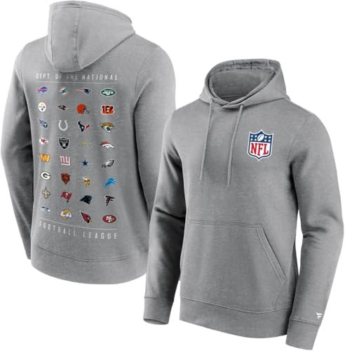 Fanatics NFL All Team Logo Männer Kapuzenpullover grau M