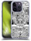 Head Case Designs Igorot Blanco Y Negro Bulol Dios del Arroz Caso de Gel Suave Compatible con Apple iPhone 14 Pro