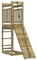 vidaXL Spielturm, Klettergerüst mit Kletterwand, Kinder Kletterturm mit Sandkasten, Spiel-Zubehör für Garten, Spielgeräte Spielplatz, Imprägniertes Kiefernholz