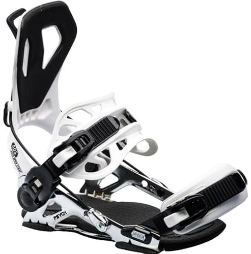 GNU Psych Herren Snowboard-Bindungen M: US M 7-9, Weiß