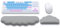 Handballenauflage für Tastatur und Maus, Cloud Wrist Rest, Ergonomisches Memory-Foam-Handgelenkstützen-Set für Büro und Spiele, Schmerzlinderung im Handgelenk,Grau