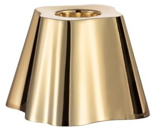 Iittala Alvar Aalto Kerzenhalter, hergestellt aus Messing, in der Größe: 5 x 7,8cm, 1069013