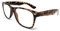 WS UK Adults Clear Lens Glasses - Unisex with UV400 Protection (Tortoise)