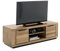 möbelando Lowboard >GRENO< Fronten in Wildeiche massiv geölt, Zeitlose Optik, in den Maßen ca. 163 x 52 x 54 cm (B/H/T) - mit optimalen Stauraum für Ihr Zuhause - Sideboard Lowboard TV Element