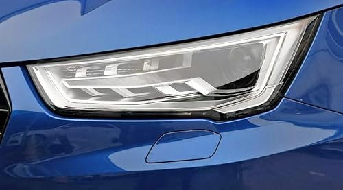 1 Paar Litchscheibe Scheinwerfer Abdeckung für Audi A1 2015-2018, Frontscheinwerfer Streuscheibe Linsenkappen Gehäuse Scheinwerferglas,1 Piece Left