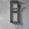 WEIMILOR Shower Panel Tower Systems with Shelf, Rainfall Shower Head and Rain Massage Systems with Body Jets, Stainless Steel Bathroom Fixtures,Black
