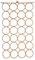 Bird Climbing Net Colorful Rope Hammock Swing Toy for Birds Perch