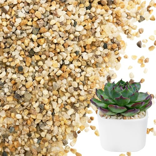 NUPICK 3-5mm Coarse Sand for Plants, 12lb Horticultural Sand for Succulents
