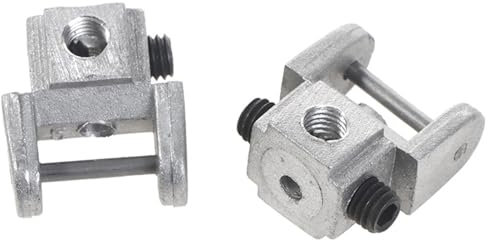 Double Scrollsaw Holder Rusts Resistant Stainless Steel Handsaw Clamps for Accurate Wood Cutting Projects