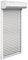 Schellenberg 39070 Kit de volet roulant pour fenêtre, système de volet roulant Mini, 115 x 140 cm, blanc/gris, kit de potence en aluminium à 45°, avec rails de guidage, PVC blindé