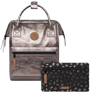 Cabaïa Rucksack Damen Adventurer Louisville 10L - Wasserabweisend | Laptopfach 10,5 · Handgepäck · Weite Öffnung · MOLLE-Taschen · Vegan zertifiziert · Langlebig
