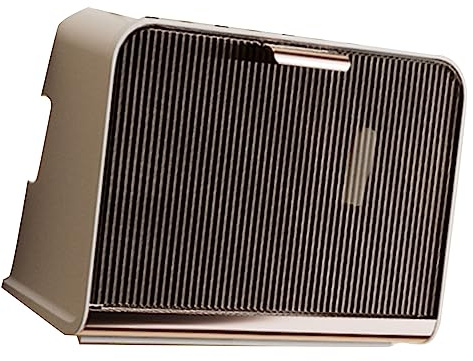 Bonbela Wandmontierte WiFi-Router-Aufbewahrungsbox mit Großer Kapazitätsleistung Streifen Steckdosenkabel Kabelspeicher für den Startben Gebrauch (Beige große Größe 30x12x22cm/11.8x4.7x8.7in)