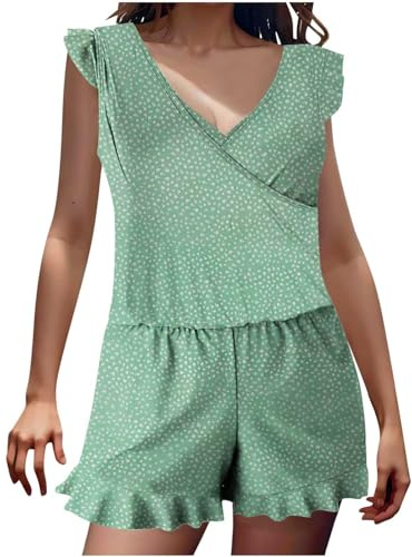 Yolimok Womens One Piece Swimsuits for Women Swim Romper with Built in Bra Swimming Costume Modest One-Piece Swimsuit with Tummy Control Plus Size Swimwear Bathing Suit Beachwear
