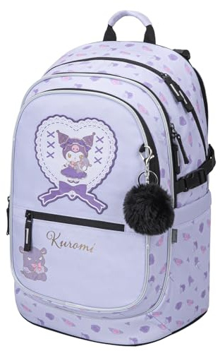 Baagl Kinderrucksack, Schulrucksack für Kinder mit ergonomisch geformter Rücken, Brustgurt und reflektierende Elemente