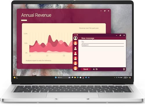 Dell Pro 14 FHD+, Core Ultra 7 265U, 16GB/1TB (Renewed) | 12 Cores, Gen4 NVMe, Fingerprint Reader, vPro, WIFI 6E & Bluetooth 5.3, GbE, UK Backlit Keys, Windows 11 Pro