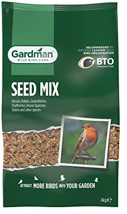 Gardman Seed Mix for Wild Birds, 4 kg