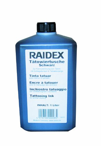 Kerbl Spezial-Tätowiertusche 1ltr. Orig.Raidex