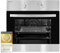 Exquisit Einbau-Backofen EBE 555-1.2U | Einbaubackofen | 57 L Garraum | edelstahl