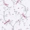 Superfresco Easy Lilac Tree Silhouette Butterfly Wallpaper | Paste The Wall | Lilac Trees | Eco-Friendly