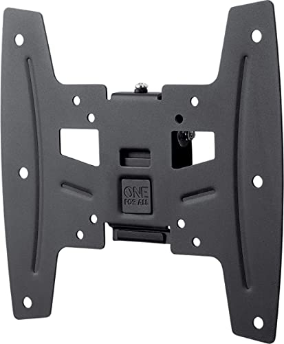 One For All WM4221, Soporte de pared para TV de 19 a 42” Inclinable 15° Peso máx. 50kg, Para todo tipo de TVs LED, LCD, Plasma, negro
