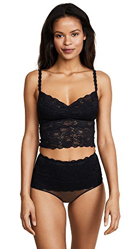 Cosabella Women's Never Say Never Cropped Cami, Black, M