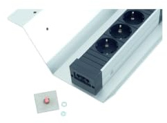Bachmann Montageplatte, 940108 - Edelstahl, Stahl, Plattenmontage