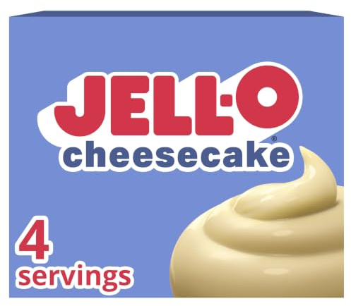 Jell-O Boîte de 96 g de remplissage instantané pour gâteau au fromage