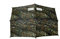 Januel - Parapluie d'Affut - Parasol d'Affut - Affut Camouflage - Toile 170x110cm - Pied Réglable de 90cm à 170cm - Inclinable - Fenêtre d'Observation à Bandes Auto-Agrippantes - Feuillage Sous-Bois