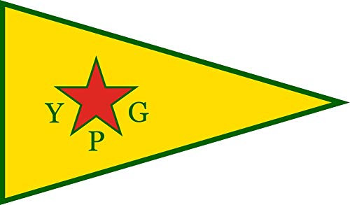 magFlags Flagge: Large People s Protection Units | People s Protection Units YPG ; official armed wing of the Kurdish Supreme Committee | Querformat Fahne | 1.35m² | 90x150cm » Fahne 10