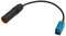 Eightwood Fakta to Din Cable Fakra Z to DIN Female Pigtail Cable RG174 6inch 15cm Compatible for DAB Car Aerial FM Aerial AM/FM DAB+ Blaupunkt Pioneer Clarion Kenwood Alpine JVC
