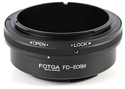 Fotga FD Mount Objektiv auf EOS M EF-M spiegellose Kamera Adapter Ring