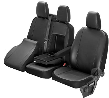 Passgenaue Kunstleder Sitzbezüge VIP geeignet für Iveco Daily ideal angepasst 1+2 (3-Sitzer) Fahrzeugspezifisch Kunstleder
