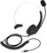 H300 Auriculares con MICR¨®Fono con cancelaci¨®n de Ruido Tel¨¦Fono con Cable Auriculares con 4 Conectores para Tel¨¦fonos m¨®viles de l¨ªnea Fija Juegos de PC C¨®Modos[Enchufe de 3,5 mm]