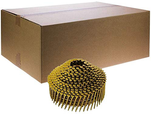 Coil Nails Conical Electro Galvanised Ring Shanks 2.1 x 50mm 16 Degree - 16,000 Box
